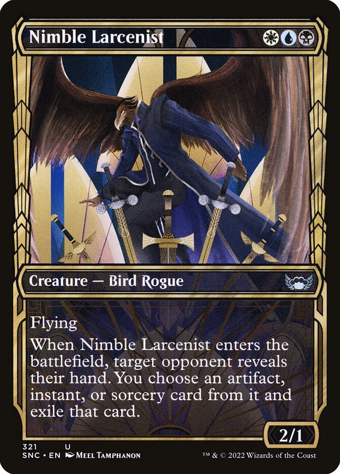 MTG Card Title: Nimble Larcenist SNC/321