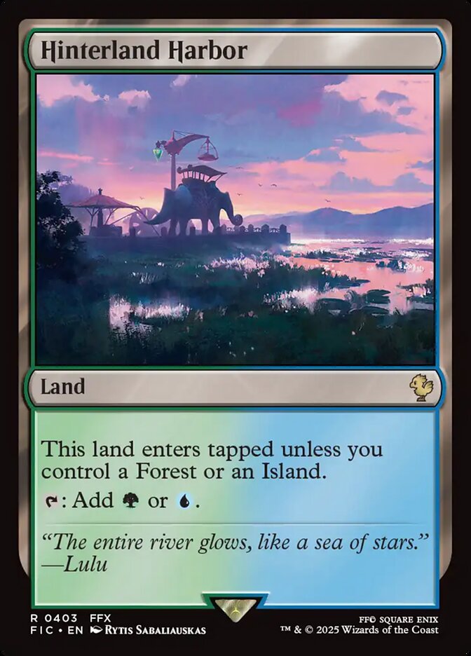 MTG Card Title: Hinterland Harbor FIC/403