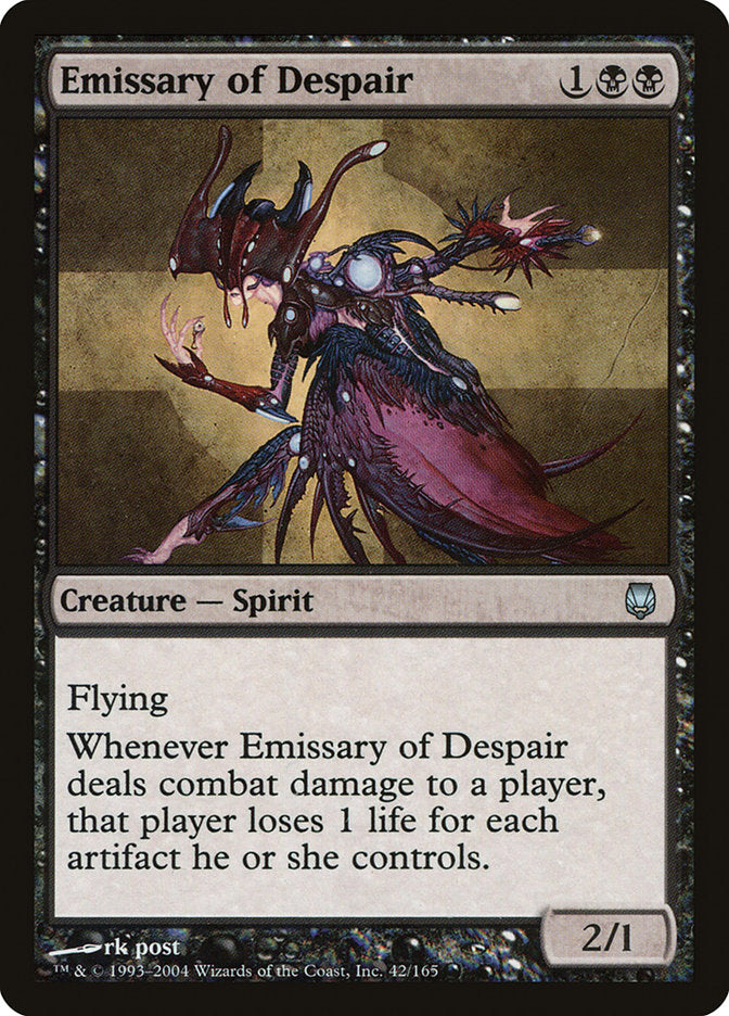 MTG Card Title: Emissary of Despair DST/42