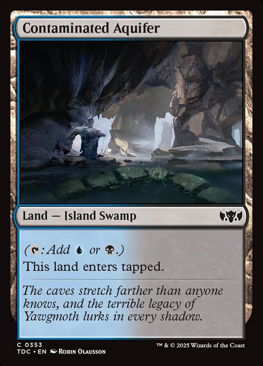 MTG Card Title: Contaminated Aquifer TDC/353