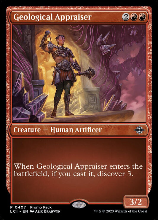 MTG Card Title: Geological Appraiser LCI/407