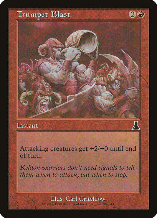 MTG Card Title: Trumpet Blast UDS/98