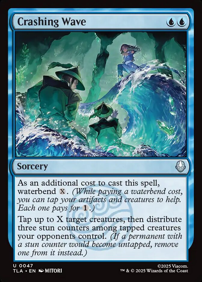 MTG Card Title: Crashing Wave TLA/47