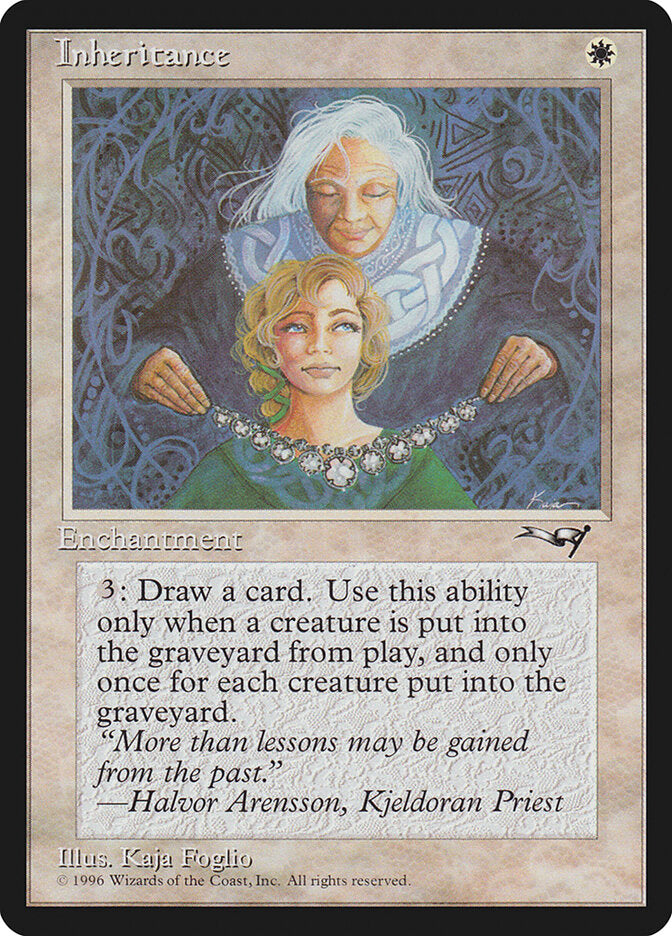 MTG Card Title: Inheritance ALL/4