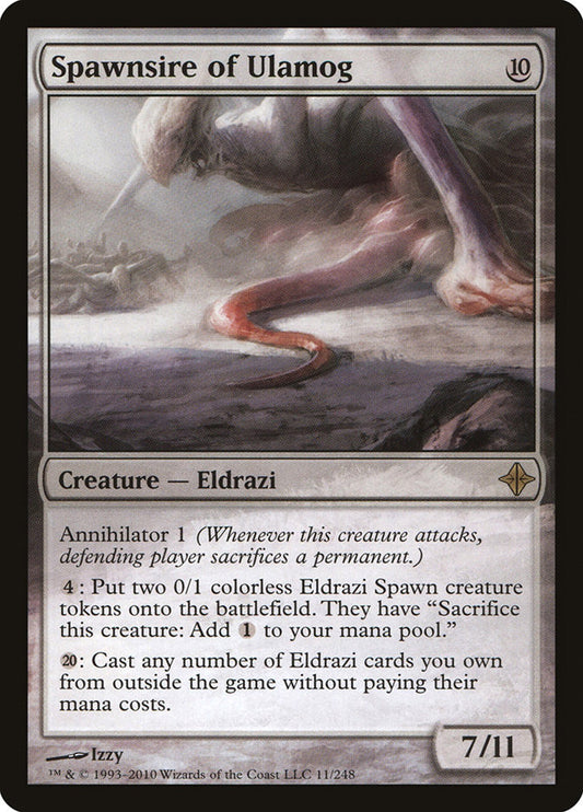 MTG Card Title: Spawnsire of Ulamog ROE/11
