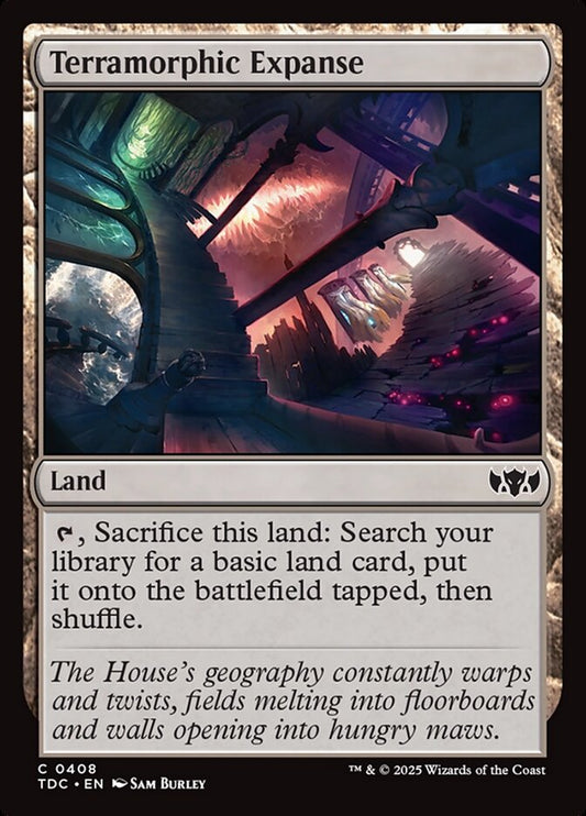 MTG Card Title: Terramorphic Expanse TDC/408