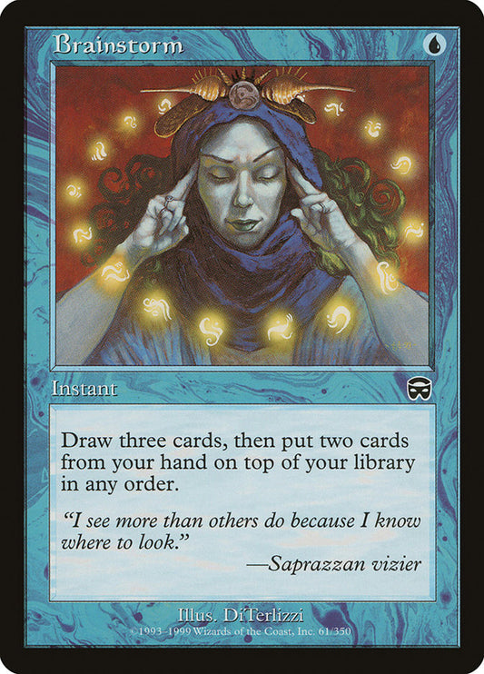 MTG Card Title: Brainstorm MMQ/61