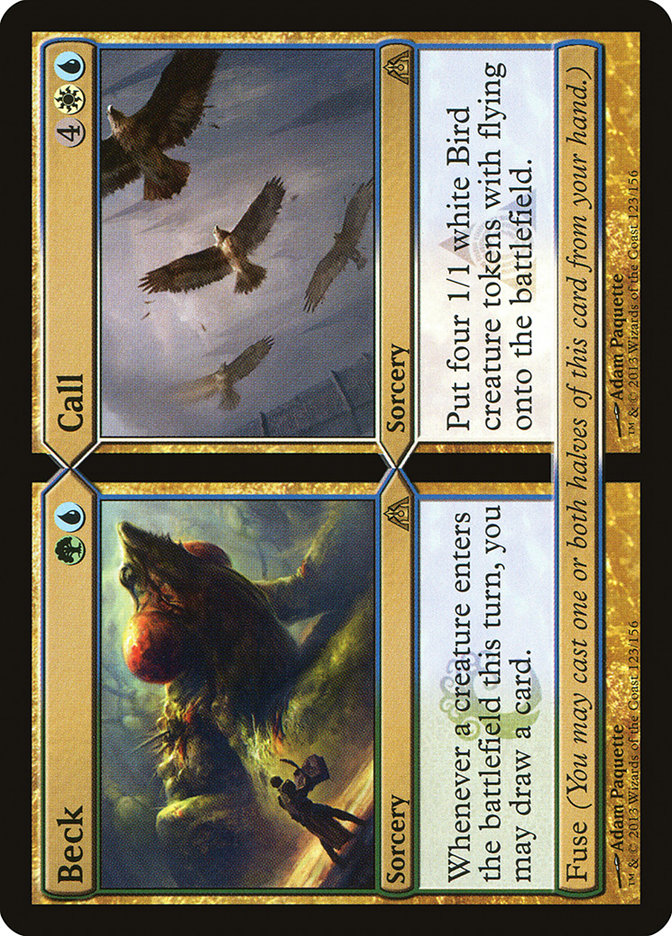 MTG Card Title: Beck // Call DGM/123