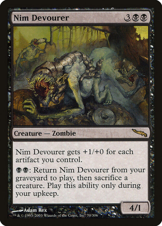 MTG Card Title: Nim Devourer MRD/70