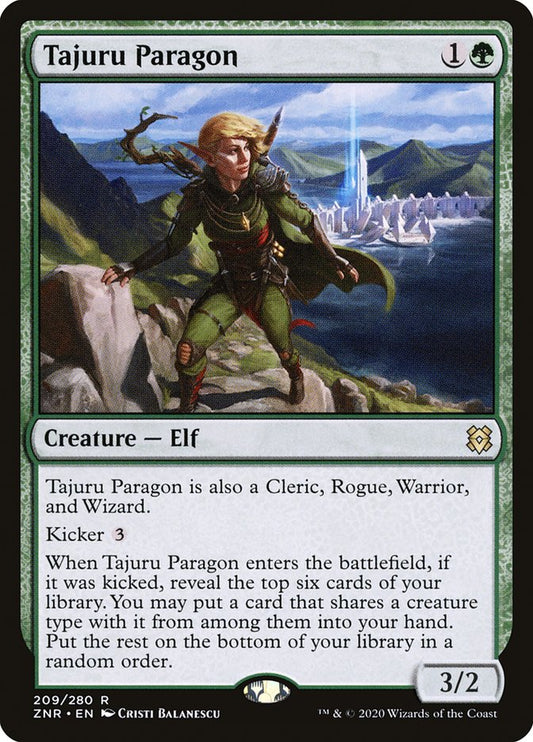 MTG Card Title: Tajuru Paragon ZNR/209