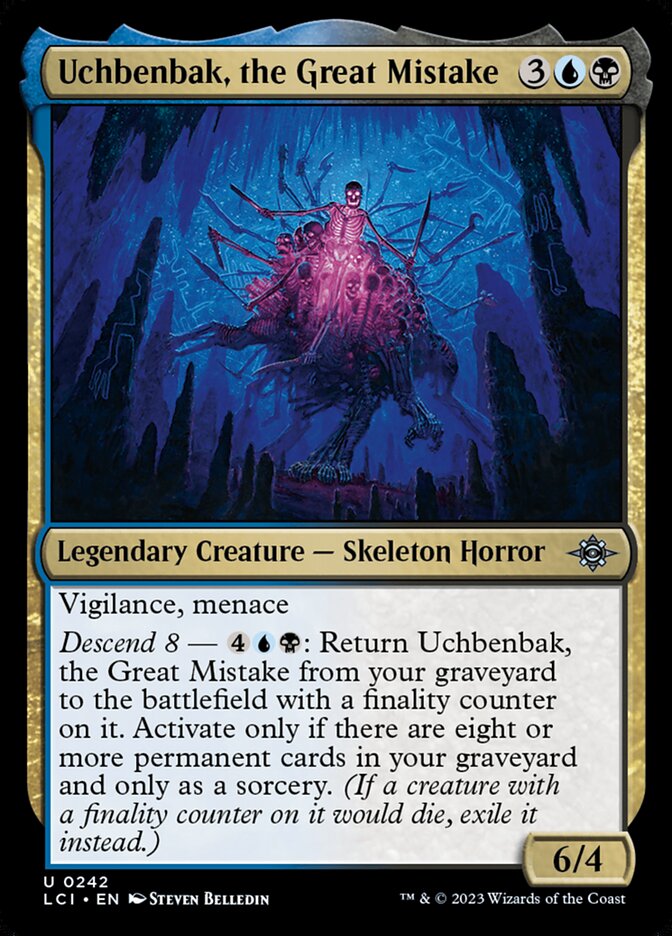 MTG Card Title: Uchbenbak, the Great Mistake LCI/242