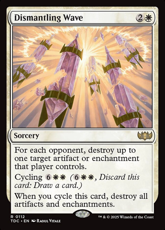 MTG Card Title: Dismantling Wave TDC/112