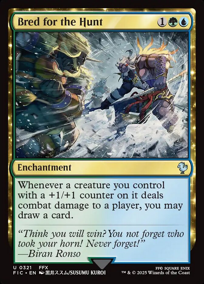 MTG Card Title: Bred for the Hunt FIC/321