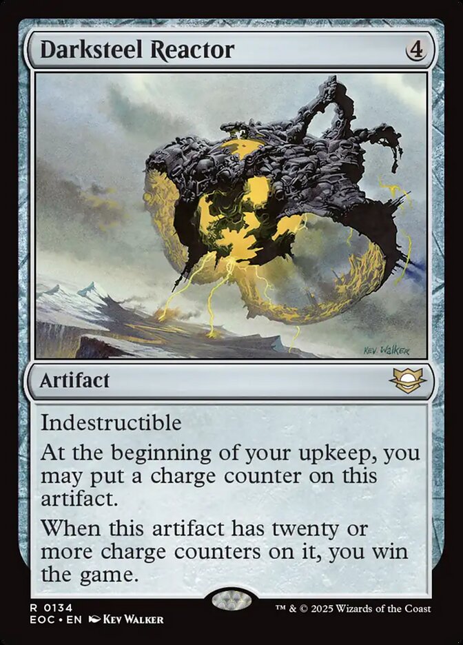 MTG Card Title: Darksteel Reactor EOC/134