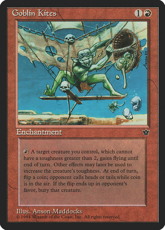 MTG Card Title: Goblin Kites FEM/57