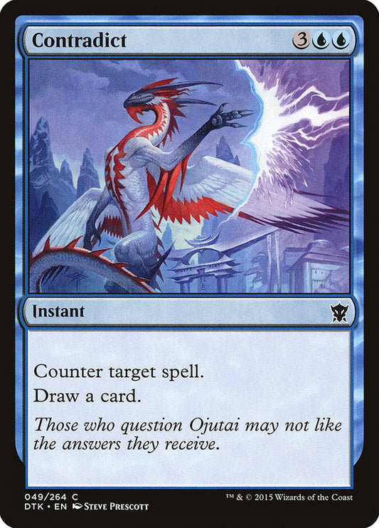 MTG Card Title: Contradict DTK/49