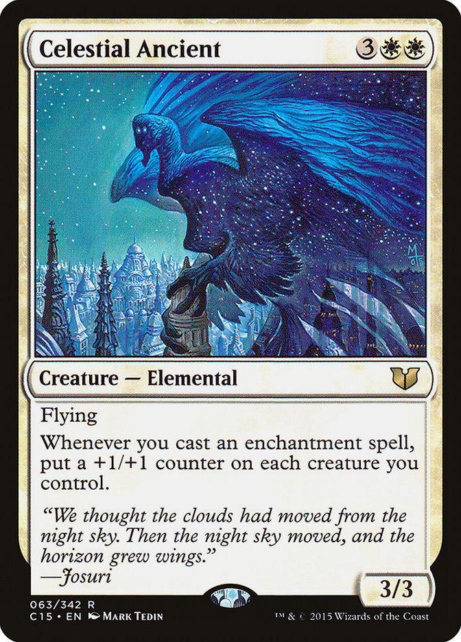 MTG Card Title: Celestial Ancient C15/63