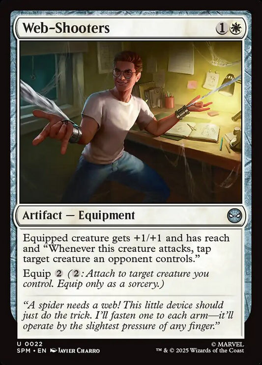 MTG Card Title: Web-Shooters SPM/22