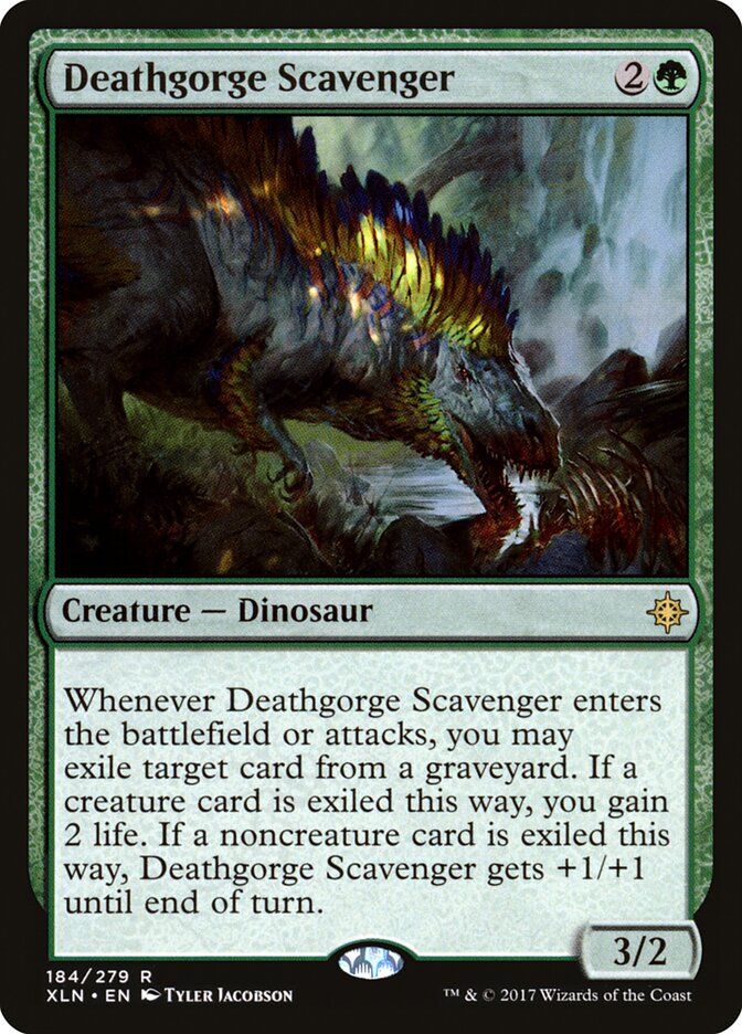 MTG Card Title: Deathgorge Scavenger XLN/184
