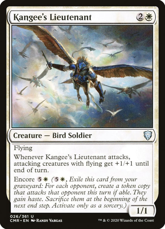 MTG Card Title: Kangee's Lieutenant CMR/26