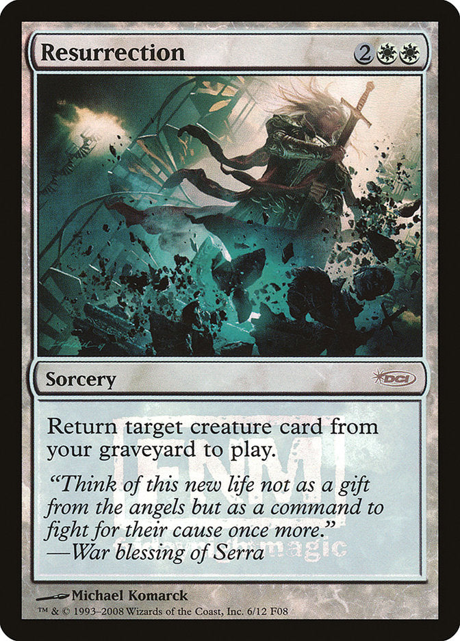 MTG Card Title: Resurrection F08/6