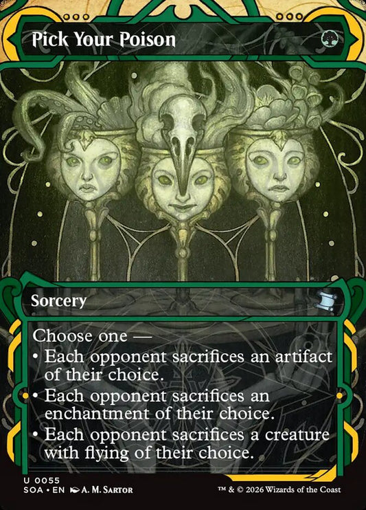 MTG Card Title: Pick Your Poison SOA/55