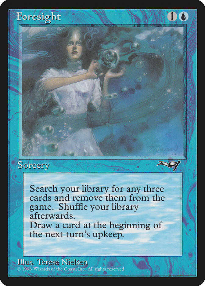 MTG Card Title: Foresight ALL/29a