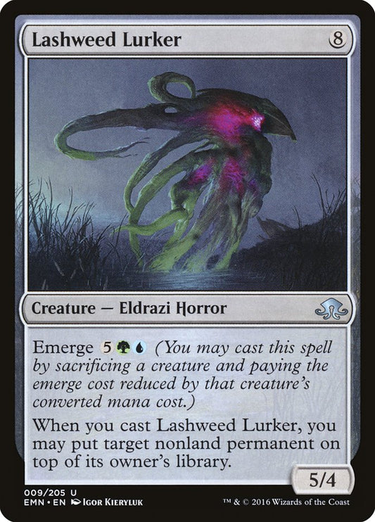 MTG Card Title: Lashweed Lurker EMN/9