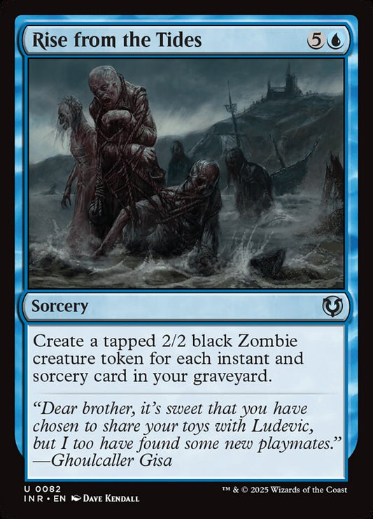 MTG Card Title: Rise from the Tides INR/82