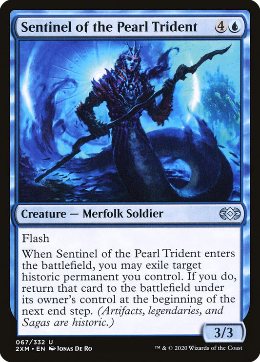 MTG Card Title: Sentinel of the Pearl Trident 2XM/67