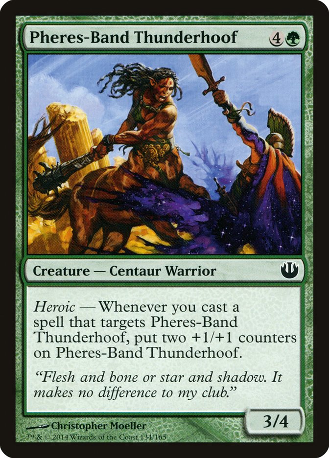 MTG Card Title: Pheres-Band Thunderhoof JOU/134