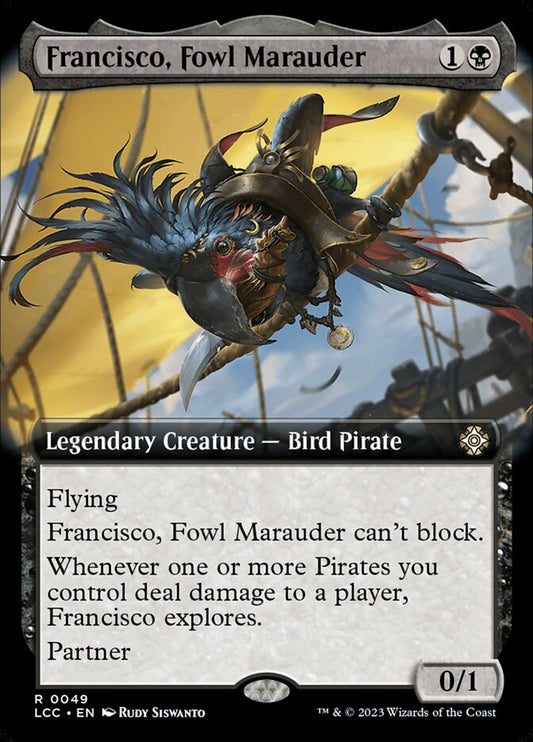 MTG Card Title: Francisco, Fowl Marauder LCC/49