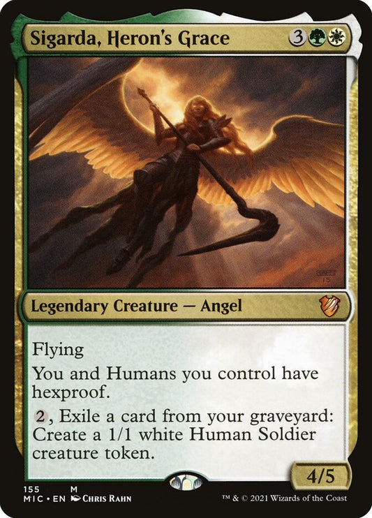 MTG Card Title: Sigarda, Heron's Grace MIC/155