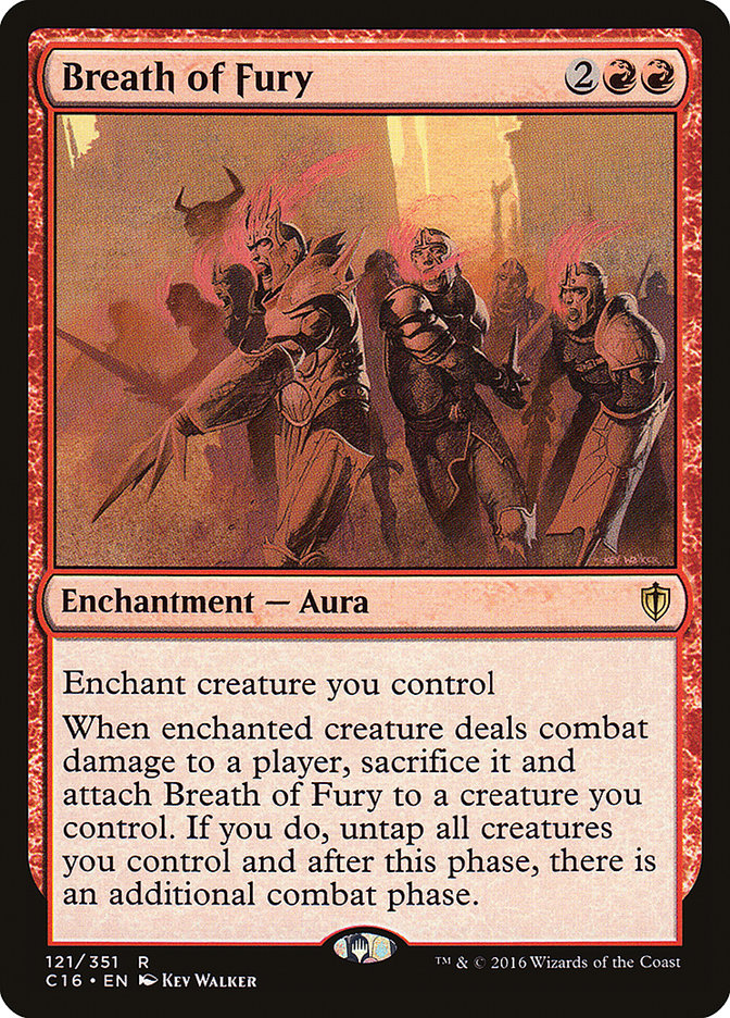 MTG Card Title: Breath of Fury C16/121