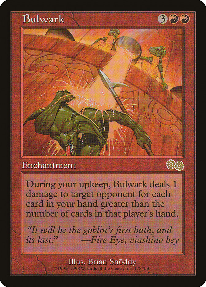 MTG Card Title: Bulwark USG/178