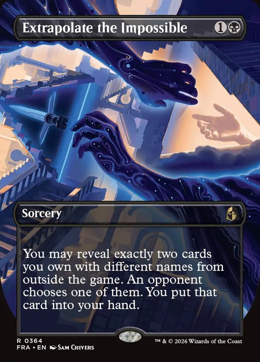 MTG Card Title: Extrapolate the Impossible FRA/364
