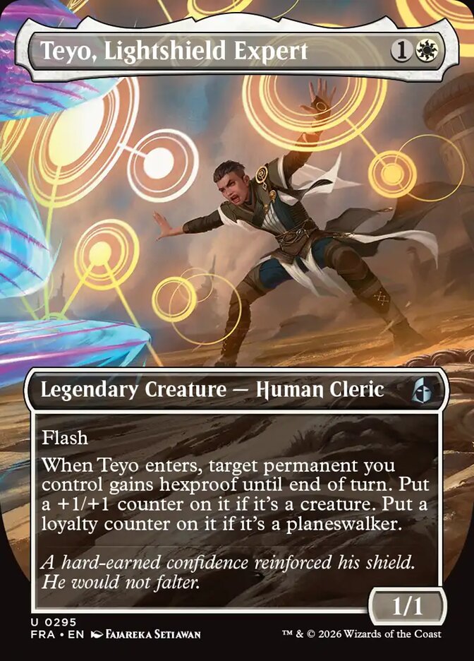 MTG Card Title: Teyo, Lightshield Expert FRA/295
