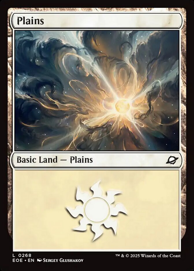 MTG Card Title: Plains EOE/268