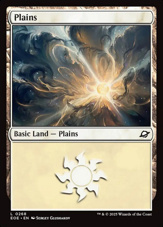 MTG Card Title: Plains EOE/268