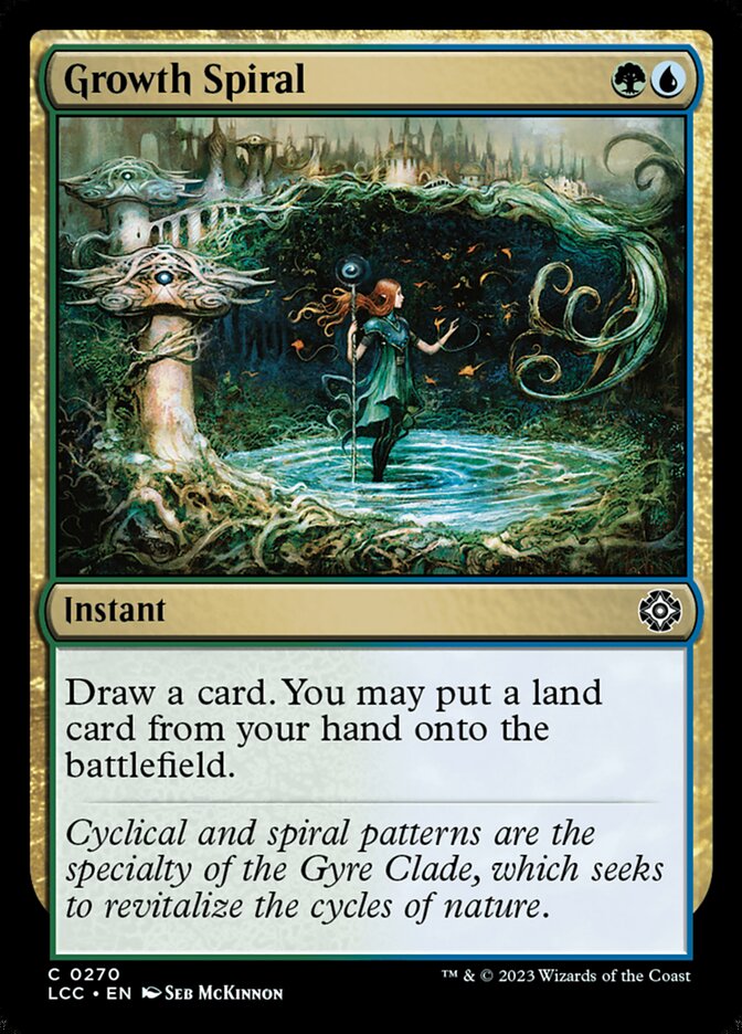 MTG Card Title: Growth Spiral LCC/270
