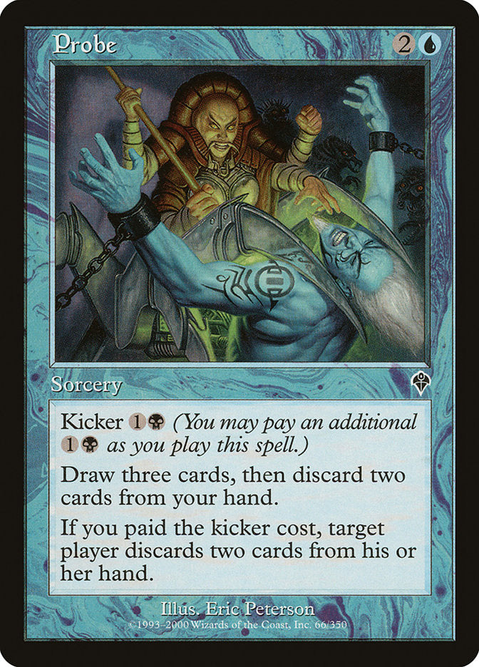 MTG Card Title: Probe INV/66