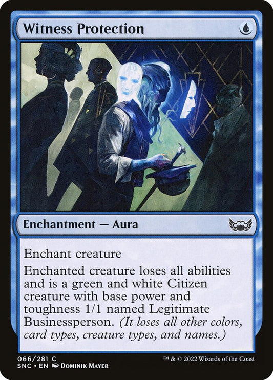 MTG Card Title: Witness Protection SNC/66