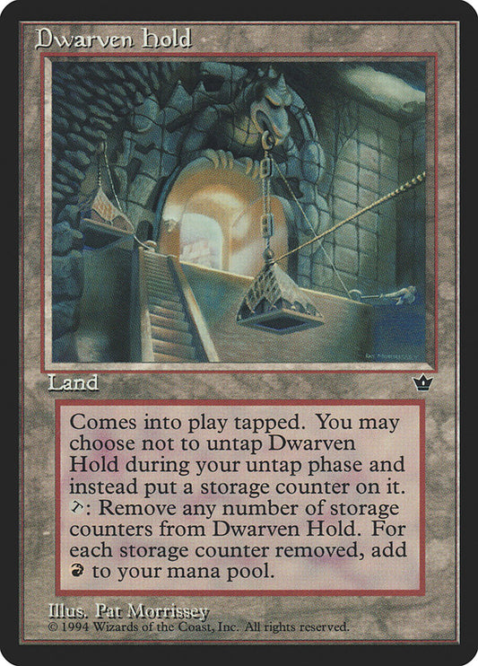 MTG Card Title: Dwarven Hold FEM/93