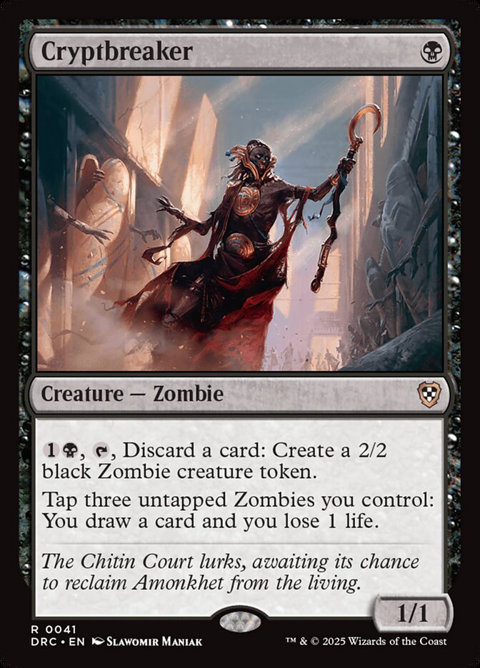 MTG Card Title: Cryptbreaker DRC/41