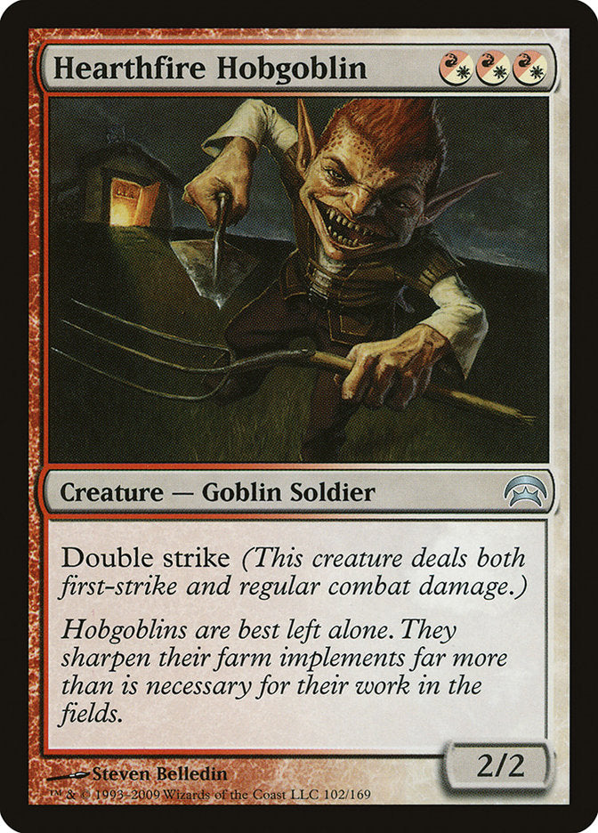 MTG Card Title: Hearthfire Hobgoblin HOP/102