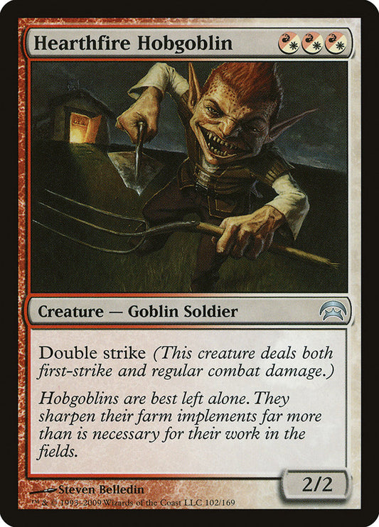 MTG Card Title: Hearthfire Hobgoblin HOP/102