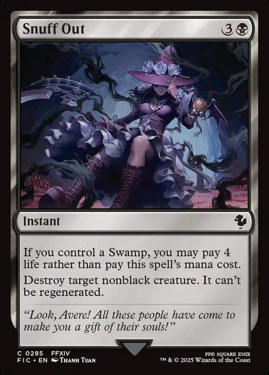 MTG Card Title: Snuff Out FIC/285
