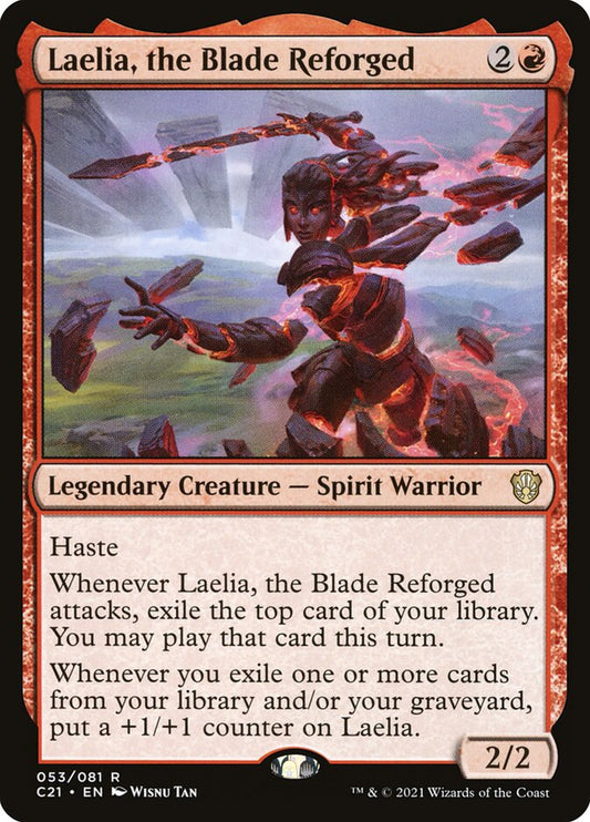 MTG Card Title: Laelia, the Blade Reforged C21/53