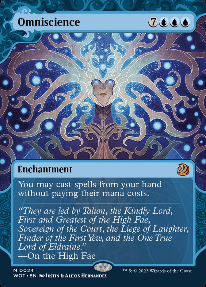 MTG Card Title: Omniscience WOT/24