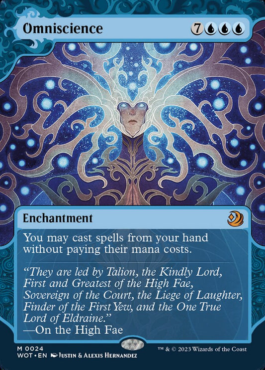 MTG Card Title: Omniscience WOT/24